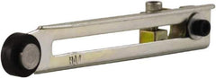 Square D - 0.88 Inch Long, 0.63 Inch Diameter, Cast Zinc Body, Limit Switch Adjustable Roller Lever - Nylon Roller, For Use with Limit Switches - Industrial Tool & Supply