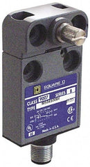 Square D - SPDT, NC/NO, Multiple VDC Levels, 4 Pin AC Micro Connector Terminal, Rotary Spring Return Actuator, General Purpose Limit Switch - 1, 2, 4, 6, 6P NEMA Rating, IP67 IPR Rating - Industrial Tool & Supply