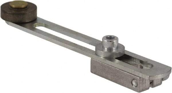 Square D - 1.38 Inch Long, 1/4 Inch Diameter, Limit Switch Adjustable Roller Lever - 1/4 Inch Face Width, Metal Roller, For Use with Limit Switches - Industrial Tool & Supply