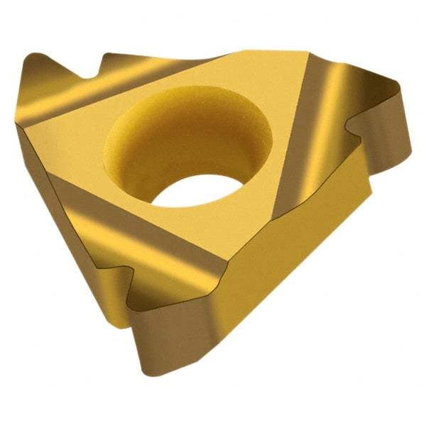 Walter - NTS-ER16 External Right Hand 11 Whitworth Laydown Threading Insert - Grade WXM20, TiCN Coated Carbide, 9.53mm Inscribed Circle - Industrial Tool & Supply