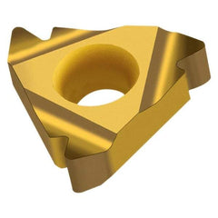 Walter - NTS-ER16 External Right Hand 11 Whitworth Laydown Threading Insert - Grade WXM20, TiCN Coated Carbide, 9.53mm Inscribed Circle - Industrial Tool & Supply