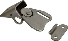 Value Collection - 2.51" Long x 1-1/2" Wide x 0.94" High, Padlockable Latch Wing Turn Latch - Stainless Steel, with Stainless Steel Finish - Industrial Tool & Supply