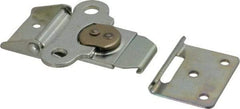 Value Collection - 4.68" Long x 2-3/4" Wide x 0.72" High, Standard Base Wing Turn Latch - Steel, with Zinc Finish - Industrial Tool & Supply