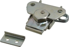 Value Collection - 2.62" Long x 2.51" Wide x 0.79" High, Standard Base Wing Turn Latch - Steel, with Zinc Finish - Industrial Tool & Supply