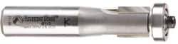 Amana Tool - 1/2" Cut Diam, 1/2" Length of Cut, 2 Flute Overhang Trim Edge Profile Router Bit - Carbide-Tipped, 1/2" Shank Diam, 2-5/8" OAL, Uncoated - Industrial Tool & Supply