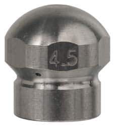 Value Collection - 4,200 psi Fixed, Sewer Pressure Washer Nozzle - 5.5mm Orifice Diam, 1/4" Thread - Industrial Tool & Supply