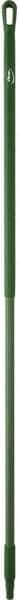 Vikan - 59 x 1-1/4" Fiberglass Squeegee Handle - European Threaded Connection, Green - Industrial Tool & Supply
