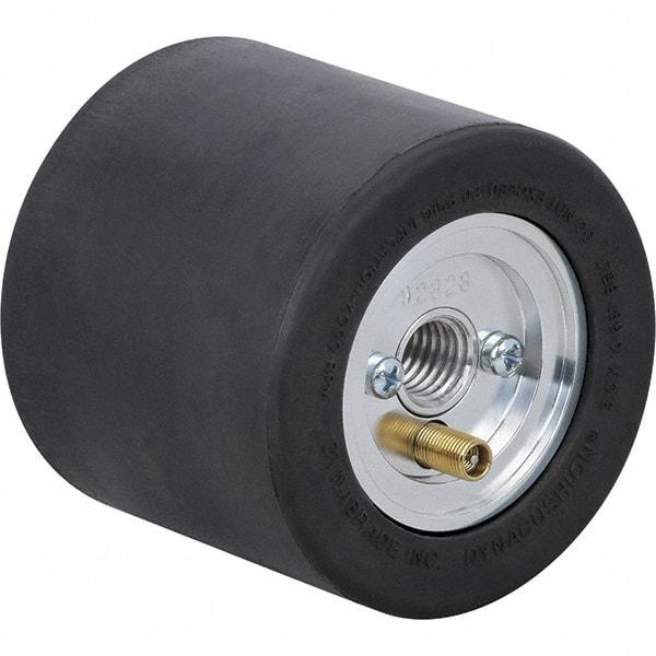 Dynabrade - 3" Wheel OD, 2-1/4" Wheel Width, 7,000 RPM, Aluminum, Pneumatic Wheel without Hub - 9-3/4" Long x 2-1/4" Wide, 1" Wheel Arbor Hole - Industrial Tool & Supply