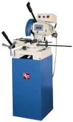 Rong Fu - 1 Cutting Speed, 10" Blade Diam, Cold Saw - 42 RPM Blade Speed, Bench Machine, 1 Phase, Compatible with Ferrous Material - Industrial Tool & Supply