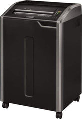 FELLOWES - 7/32" Strip, 38 Sheet Strip Cut Commercial Shredder - 20" Long x 25" Wide x 37-1/4" High, Level 2 Security, 35 Gal Wastebasket - Industrial Tool & Supply