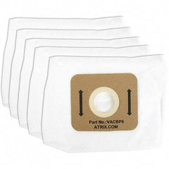 Atrix - Backpack Series HEPA Filter Bags - 8Qt., HEPA filtration, Use with VACBP1 , VACBP36V 5/PK - Industrial Tool & Supply