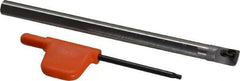 Kennametal - 0.3" Min Bore Diam, 4" OAL, 1/4" Shank Diam, FSBI Indexable Boring Bar - 1" Max Bore Depth, TD.. Insert, Screw Holding Method - Industrial Tool & Supply