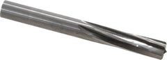 Hertel - 7/16" Solid Carbide 6 Flute Chucking Reamer - Industrial Tool & Supply