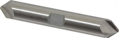 Hertel - 1/2" Diam 2 Flute Double End Cobalt Chamfer Mill - Industrial Tool & Supply