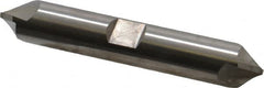 Hertel - 1/2" Diam 2 Flute Double End Cobalt Chamfer Mill - Industrial Tool & Supply