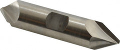 Hertel - 3/4" Diam Double End Cobalt Chamfer Mill - Industrial Tool & Supply