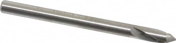 Hertel - 4mm Body Diam, 82°, 52mm OAL, Cobalt Spotting Drill - Industrial Tool & Supply