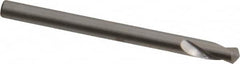 Hertel - 4mm Body Diam, 120°, 52mm OAL, Cobalt Spotting Drill - Industrial Tool & Supply