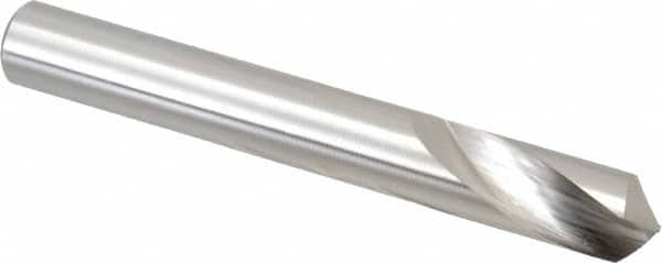 Hertel - 1/2" Body Diam, 120°, 4" OAL, Cobalt Spotting Drill - Industrial Tool & Supply