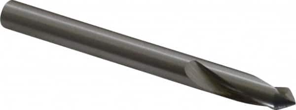 Hertel - 1/4" Body Diam, 90°, 2-5/8" OAL, Cobalt Spotting Drill - Industrial Tool & Supply