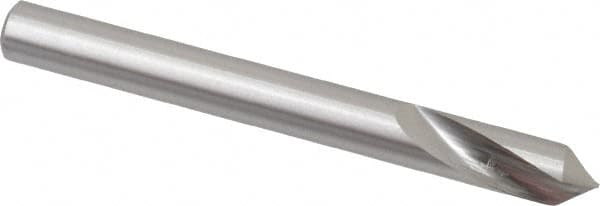 Hertel - 8mm Body Diam, 90°, 79mm OAL, Cobalt Spotting Drill - Industrial Tool & Supply