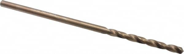 Hertel - 7/32" Diam, 6" OAL Bright Cobalt Aircraft Extension Drill Bit - Industrial Tool & Supply