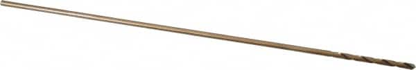 Hertel - 11/64" Diam, 12" OAL Bright Cobalt Aircraft Extension Drill Bit - Industrial Tool & Supply