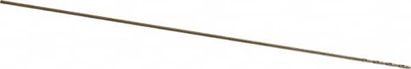 Hertel - 0.104" Diam, 12" OAL Bright Cobalt Aircraft Extension Drill Bit - Industrial Tool & Supply