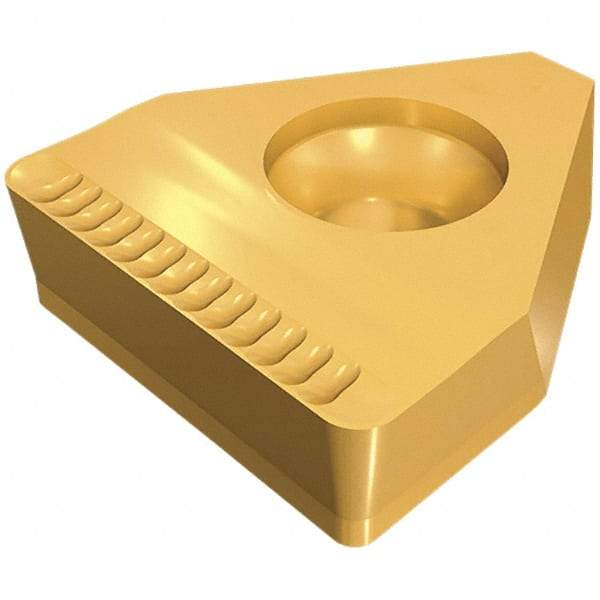 Iscar - 1700200TIGERV CW Grade IC808, 17mm Cutting Width Carbide Grooving Insert - Neutral, 2mm Corner Radius, TiAlN Finish - Industrial Tool & Supply