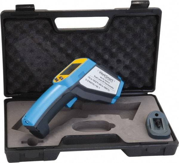 Value Collection - -60 to 1000°C (-76 to 1832°F) Infrared Thermometer - 50:1 Distance to Spot Ratio - Industrial Tool & Supply