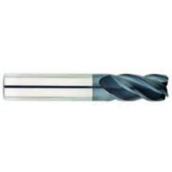 1" Dia. - 1-1/2" LOC - 4" OAL - 4 FL Carbide S/E HP End Mill-AlTiN - Industrial Tool & Supply