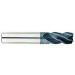 5/8" Dia. - 1-1/4" LOC - 3-1/2" OAL - 4 FL Carbide S/E HP End Mill-AlTiN - Industrial Tool & Supply