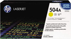 Hewlett-Packard - Yellow Toner Cartridge - Use with HP Color LaserJet CM3530 MFP, CP3525 - Industrial Tool & Supply