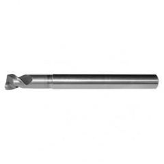 1/2x1/2x9/16x1-1/2x5 5FL Square Carbide End Mill-Round Shank-Uncoated - Industrial Tool & Supply