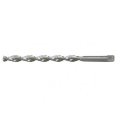 #15 RHS / RHC HSS 135 Degree Notched Point Deep Hole Parabolic Taper Length Drill - Bright - Industrial Tool & Supply