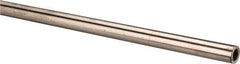 Value Collection - 6' Long, 1/2" OD, 304 Stainless Steel Tube - 0.083" Wall Thickness - Industrial Tool & Supply