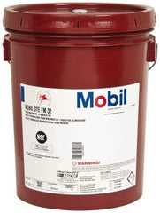 Mobil - 5 Gal Pail Mineral Hydraulic Oil - ISO 32, 31.9 cSt at 40°C & 5.5 cSt at 100°F, Food Grade - Industrial Tool & Supply