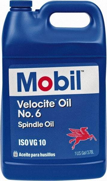 Mobil - 1 Gal Container Mineral Spindle Oil - ISO 10, 10 cSt at 40°C & 2.62 cSt at 100°C - Industrial Tool & Supply
