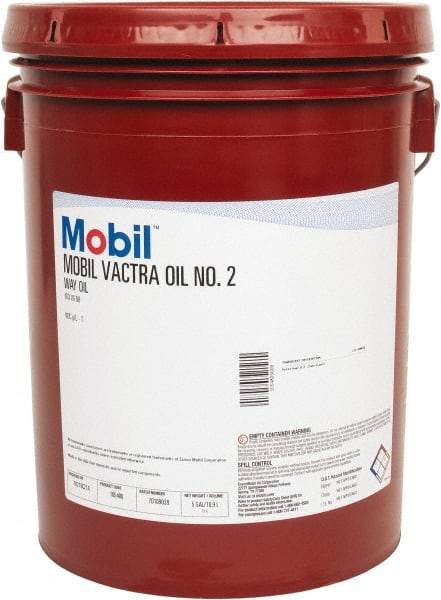 Mobil - 5 Gal Pail, Mineral Way Oil - ISO Grade 68, SAE Grade 9 - Industrial Tool & Supply