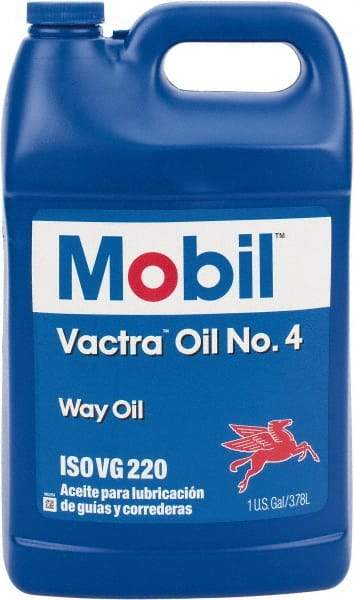 Mobil - 1 Gal Container, Mineral Way Oil - ISO Grade 220, SAE Grade 18 - Industrial Tool & Supply