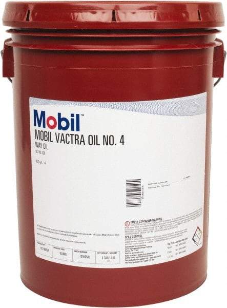 Mobil - 5 Gal Pail, Mineral Way Oil - ISO Grade 220, SAE Grade 18 - Industrial Tool & Supply