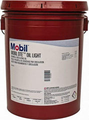 Mobil - 5 Gal Pail Mineral Circulating Oil - SAE 10, ISO 32, 31 cSt at 40°C & 5.5 cSt at 100°F - Industrial Tool & Supply
