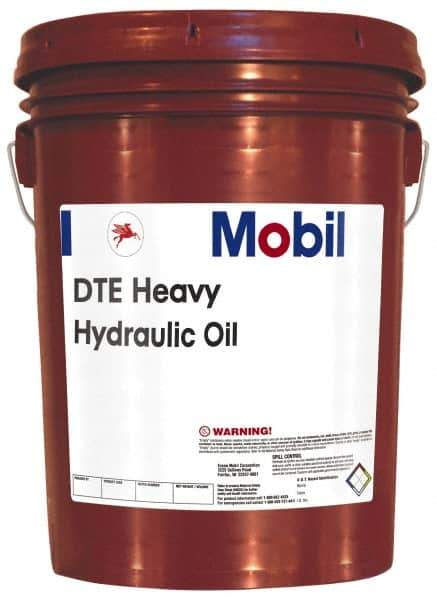 Mobil - 5 Gal Pail Mineral Circulating Oil - SAE 30, ISO 100, 95.1 cSt at 40°C & 10.9 cSt at 100°F - Industrial Tool & Supply