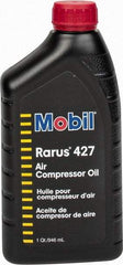 Mobil - Bottle, ISO 100, SAE 30, Air Compressor Oil - 300°, 104.6 Viscosity (cSt) at 40°C, 11.6 Viscosity (cSt) at 100°C - Industrial Tool & Supply