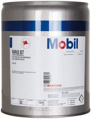 Mobil - 5 Gal Pail, ISO 100, SAE 30, Air Compressor Oil - -20°F to 400°, 10.12 Viscosity (cSt) at 100°C, 107.5 Viscosity (cSt) at 40°C - Industrial Tool & Supply