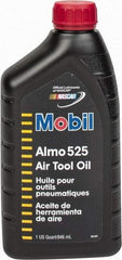 Mobil - Bottle, ISO 46, Air Tool Oil - 46 Viscosity (cSt) at 40°C, 7.3 Viscosity (cSt) at 100°C, Series Almo 525 - Industrial Tool & Supply