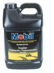 Mobil - 2.5 Gal Bottle Mineral Hydraulic Oil - ISO 46/68, 55 cSt at 40°C & 9.3 cSt at 100°F - Industrial Tool & Supply
