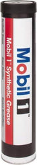 Mobil - 13.4 oz Cartridge Synthetic General Purpose Grease - Red, 302°F Max Temp, NLGIG 2, - Industrial Tool & Supply
