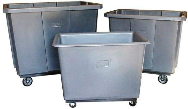 Bayhead Products - 1,000 Lb Load Capacity, 50 Bushels, Polyethylene Poly Truck - 50" Wide x 84" Long x 30" High - Industrial Tool & Supply