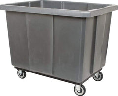 Bayhead Products - 600 Lb Load Capacity, 14 Bushels, Polyethylene Poly Truck - 32" Wide x 44" Long x 28" High - Industrial Tool & Supply
